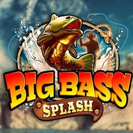 Big Bass Splash slot logo by Pragmatic Play at 7Gear Casino