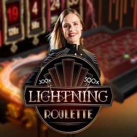 Lightning Roulette slot icon by Evolution, available at 7Gear Casino