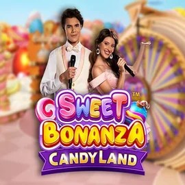 Sweet Bonanza Candy Land Live slot logo by Pragmatic Play at 7Gear Casino