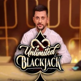 Unlimited Blackjack logo by Ezugi 7Gear Casino